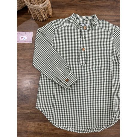 CAMISA M/L CUADROS , LA MARTINICA