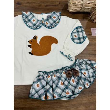 SUDADERA NIÑA MÁS BRAGUITA , MON PETIT