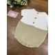 BODY BEBE BICOLOR , MICOLINO