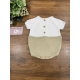 BODY BEBE BICOLOR , MICOLINO