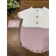 BODY BEBE BICOLOR , MICOLINO