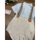 CONJUNTO BEBE CON TIRANTES , YOEDU
