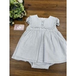 VESTIDO BEBE CON BRAGUITA , YOEDU
