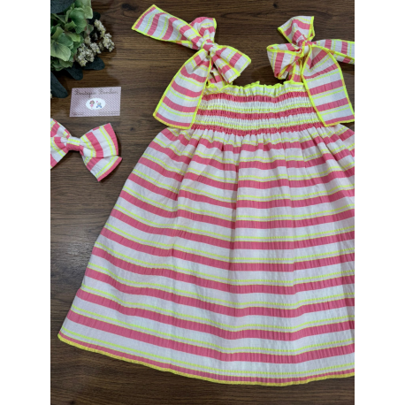 VESTIDO ENGOMADO , MON PETIT