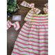 VESTIDO ENGOMADO , MON PETIT