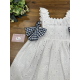 VESTIDO PERFORADO , MON PETIT