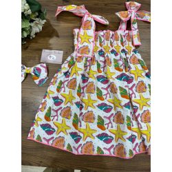 VESTIDO ENGOMADO , MON PETIT