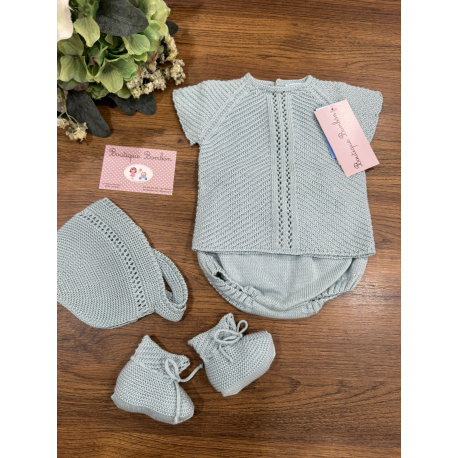 CONJUNTO CULOTTE MÁS CAPOTA Y PATUCOS , MAC ILUSIÓN