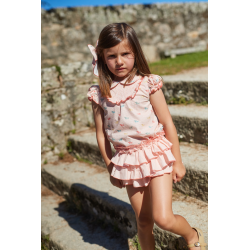 BRAGUITA VOLANTES MÁS BLUSA PERRITOS , LA MARTINICA