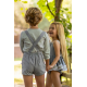 BOMBACHO GRIS TIRANTES MÁS CAMISA NIÑO ENORA , BOETIE