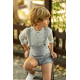 BOMBACHO GRIS TIRANTES MÁS CAMISA NIÑO ENORA , BOETIE