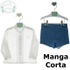 CONJUNTO BEBE MANGA CORTA , MARTA Y PAULA