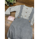 BOMBACHO GRIS TIRANTES MÁS CAMISA NIÑO ENORA , BOETIE