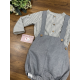 BOMBACHO GRIS TIRANTES MÁS CAMISA NIÑO ENORA , BOETIE