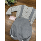 BOMBACHO GRIS TIRANTES MÁS CAMISA NIÑO ENORA , BOETIE
