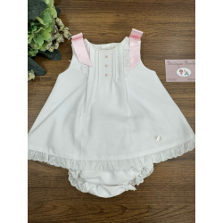 VESTIDO BEBE CON BRAGUITA , MARTA Y PAULA