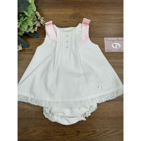 VESTIDO BEBE CON BRAGUITA , MARTA Y PAULA