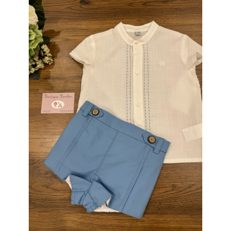 CONJUNTO BEBE MANGA CORTA , MARTA Y PAULA