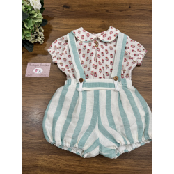 CAMISA BB MÁS BOMBACHO TIRANTES , MANUELA MONTERO