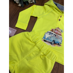 SUDADERA FURGO MÁS SHORT UNISEX , LA MARTINICA