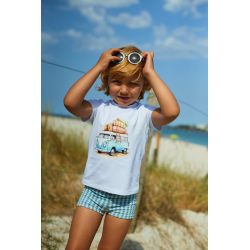 CAMISETA NIÑO MÁS BOXER LICRA , LA MARTINICA