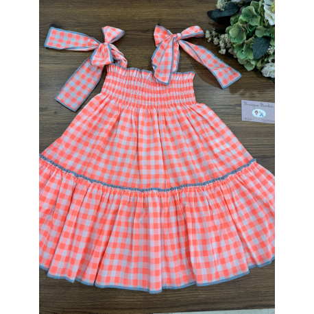 VESTIDO ENGOMADO , MON PETIT