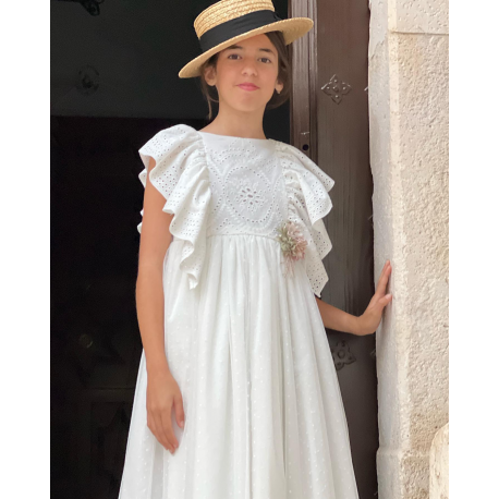 VESTIDO COMUNIÓN , MARIA PONCE
