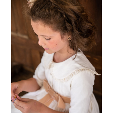 VESTIDO COMUNIÓN , MANUELA MONTERO