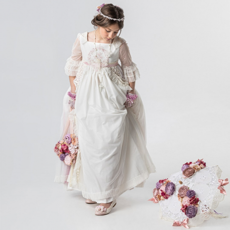 VESTIDO COMUNIÓN , MERCEDES DE ALBA