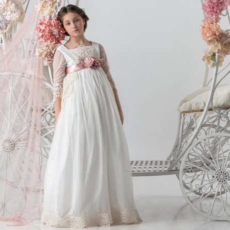 VESTIDO COMUNIÓN , MERCEDES DE ALBA