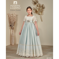 VESTIDO COMUNIÓN , MONTSERRAT LOZANO