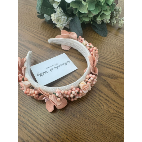 DIADEMA FLORES , MERCEDES DE ALBA