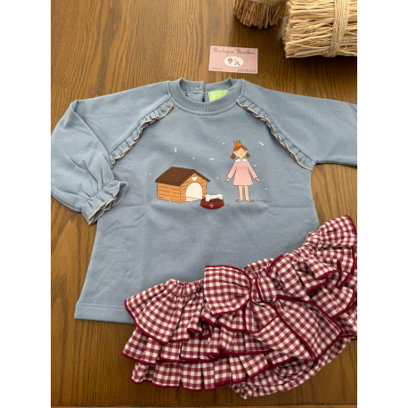 SUDADERA MÁS BRAGUITA , PIO PIO