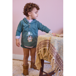 SUDADERA NIÑO VERDE GLOVO , LA MARTINICA