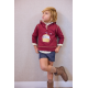 SUDADERA NIÑO GRANATE , LA MARTINICA