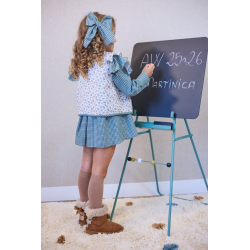 CHALECO GUATEADO FLORES , LA MARTINICA