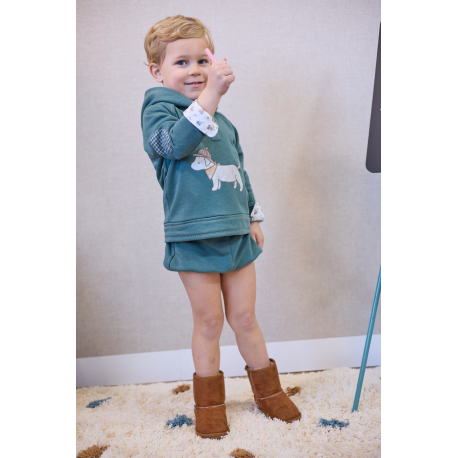 SUDADERA NIÑO PERRITO , LA MARTINICA