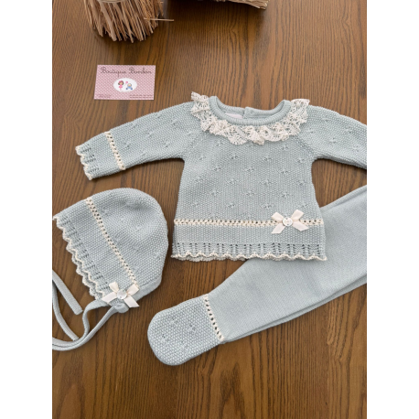 CONJUNTO POLAINA 3PIEZAS , PAZ RODRIGUEZ