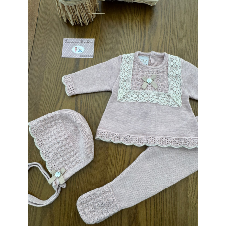 CONJUNTO POLAINA 3PIEZAS , PAZ RODRIGUEZ