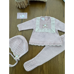 CONJUNTO POLAINA 3PIEZAS , PAZ RODRIGUEZ