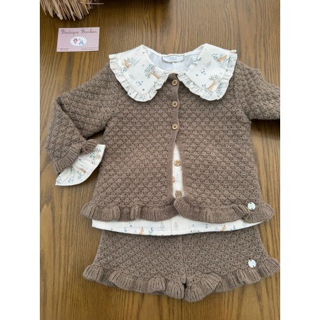 CONJUNTO 3PIEZAS , PAZ RODRIGUEZ