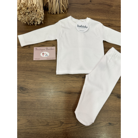 CONJUNTO JUBÓN POLAINA , BABIDU