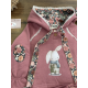 SUDADERA NIÑA CONEJO MÁS BRAGA FELPA , LA MARTINICA