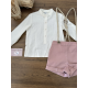 CONJUNTO BEBE CON TIRANTES YUTE , MARTA T PAULA