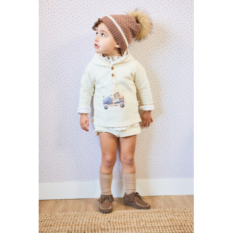 SUDADERA NIÑO MÁS BOMBACHO FELPA , LA MARTINICA