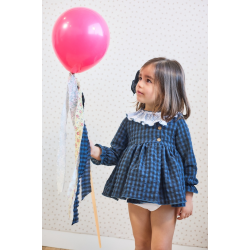 JESUSITO VICHY CUELLO BORDADO MÁS BRAGA TELA , LA MARTINICA