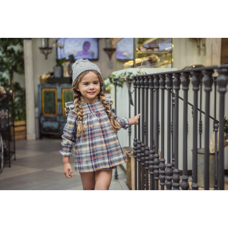 VESTIDO BEBE CON POLOLO , YOEDU