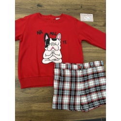 SUDADERA NIÑO MÁS PANTALÓN , MON PETIT