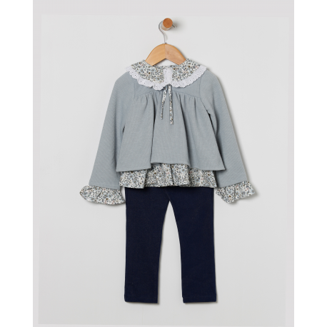 CONJUNTO LEGUIN Y SUDADERA , COCO ACQUA