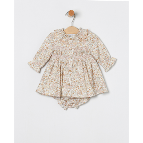 VESTIDO BEBE MÁS BRAGA , COCO ACQUA